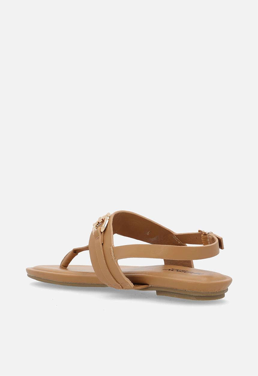 Madison® - Jayzee ankle strap sandal - tan