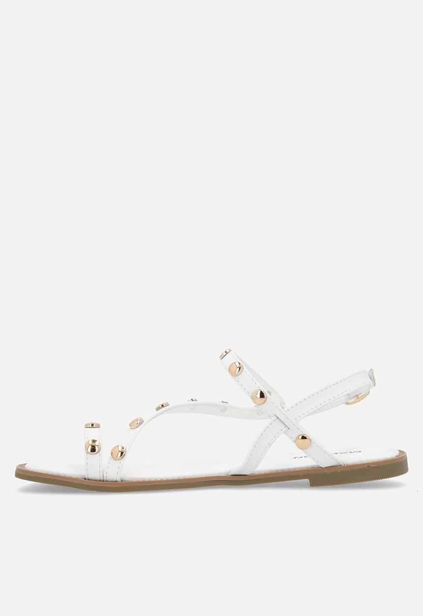 Madison® - Jay ankle strap sandal - white