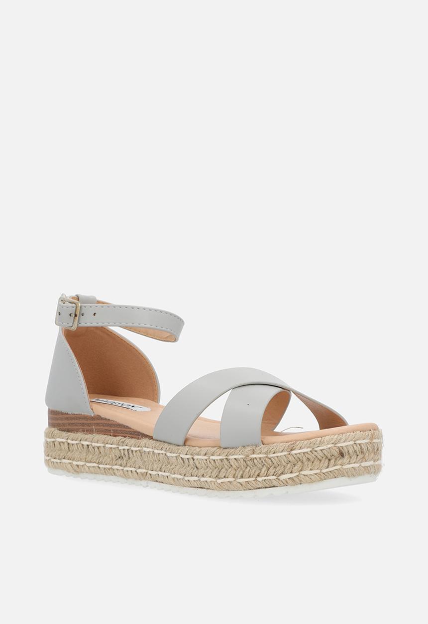 Madison® - London espadrille sandal - grey