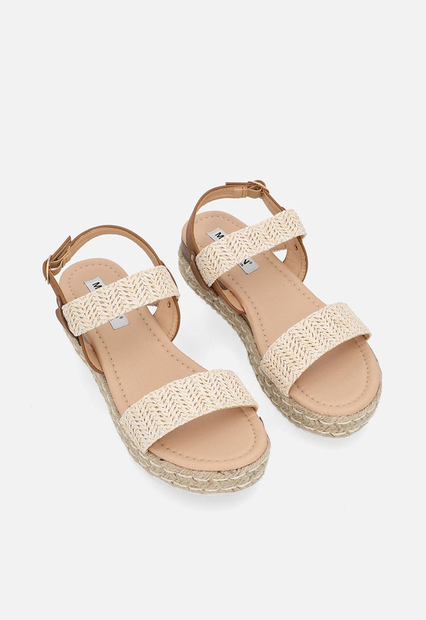 Madison® - Livia espadrille sandal - neutral/tan