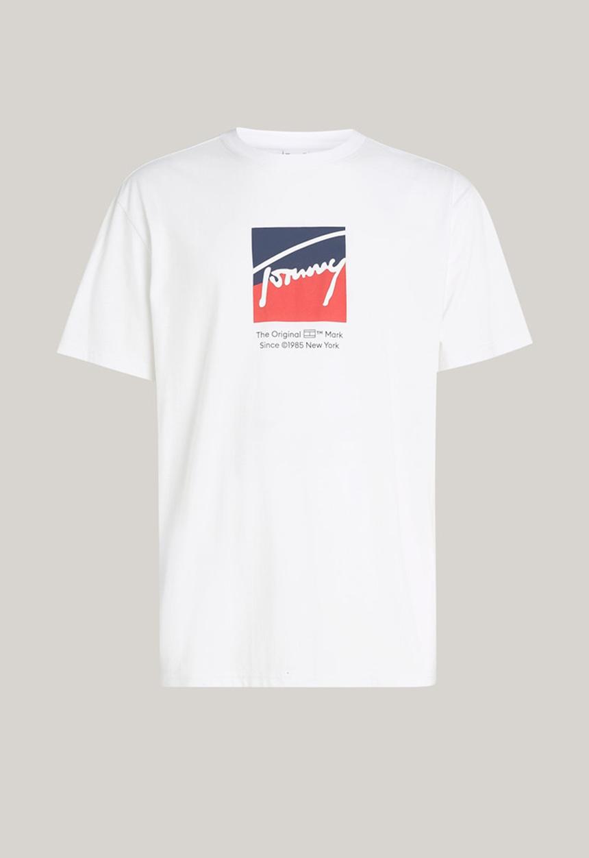 Tommy Hilfiger - TJM Reg Rwb Dna Tee - White