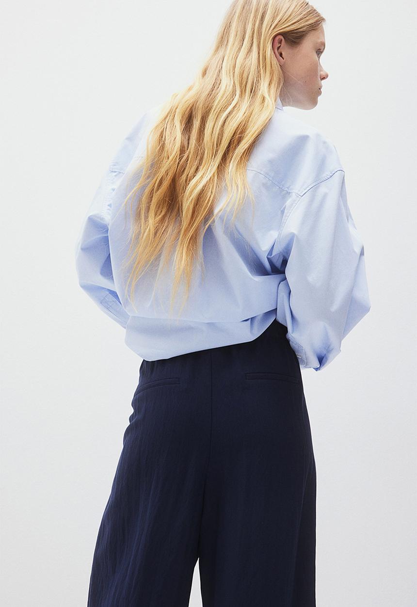 H&M - Pull-on culottes - navy blue 