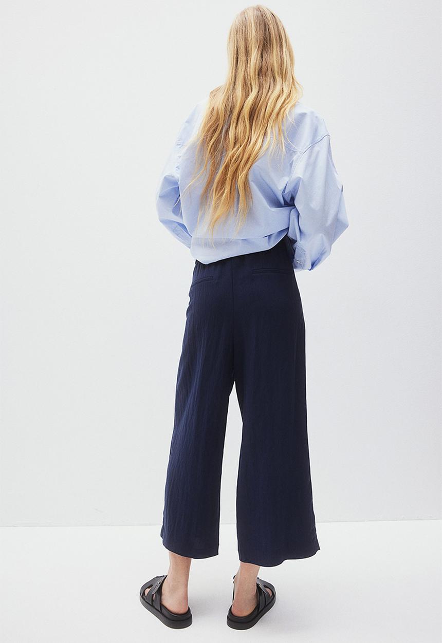 H&M - Pull-on culottes - navy blue 
