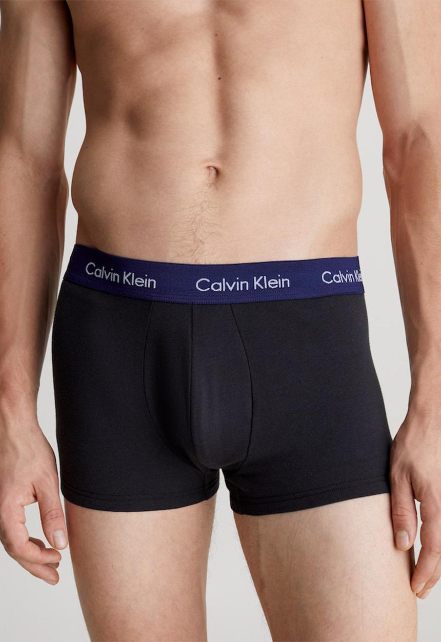 Calvin Klein - Low Rise Trunk 3 Pack - Black