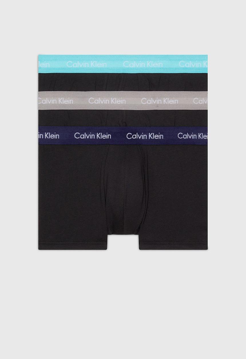 Calvin Klein - Low Rise Trunk 3 Pack - Black