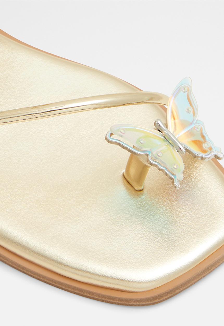 ALDO - Glasswing Toe Ring Slip On - Gold