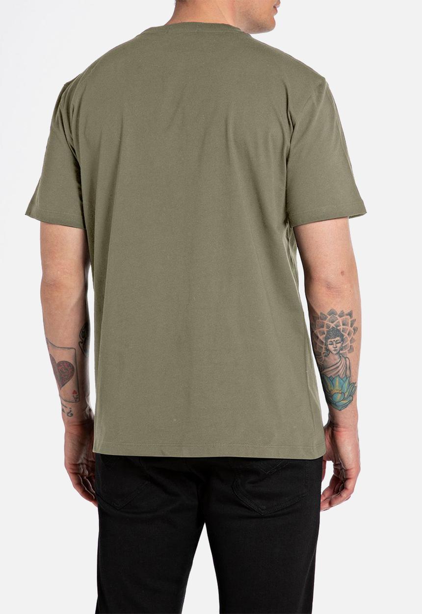 Replay - T-Shirt Regular - Light Military...