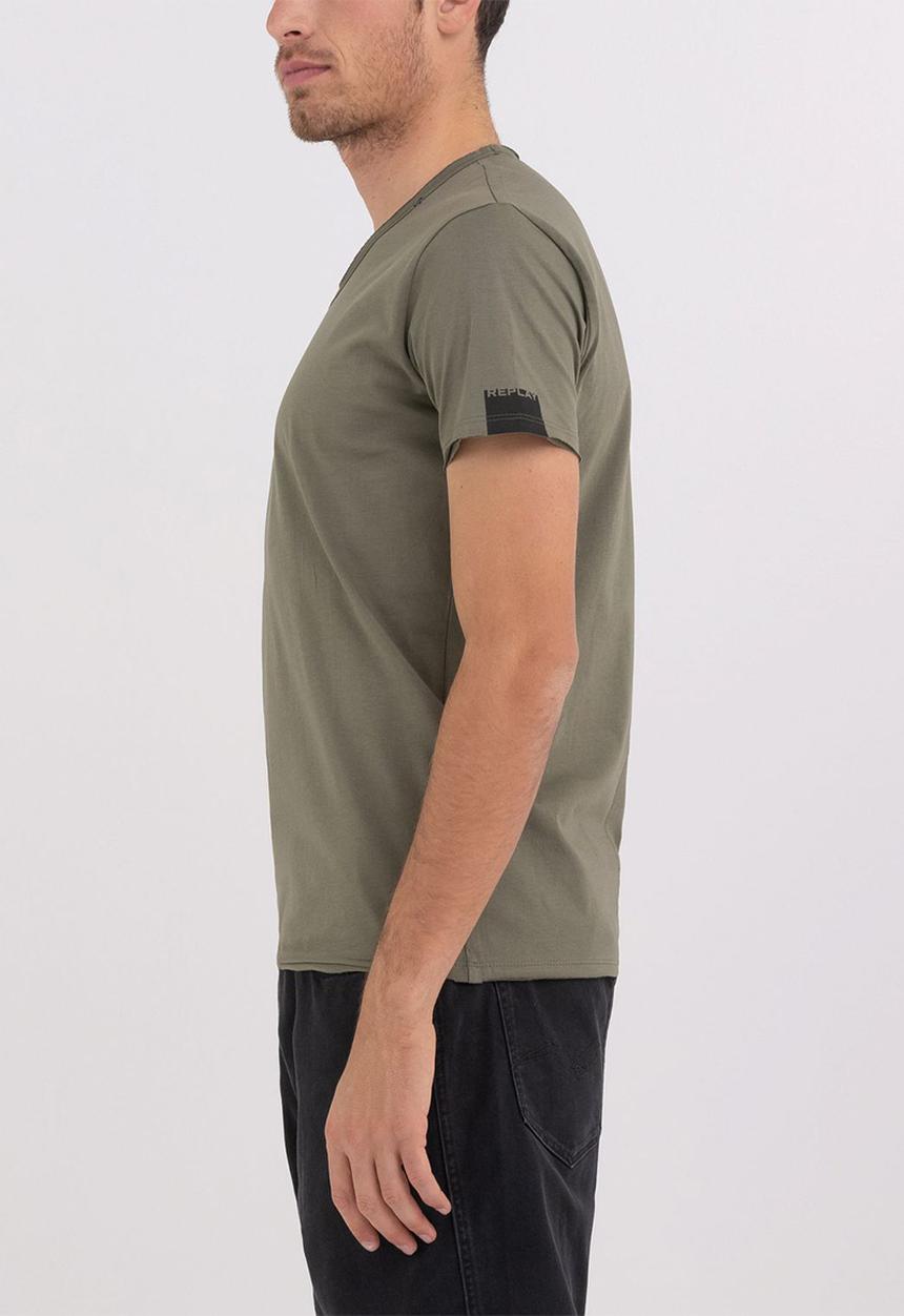 Replay - T-shirt regular - light military