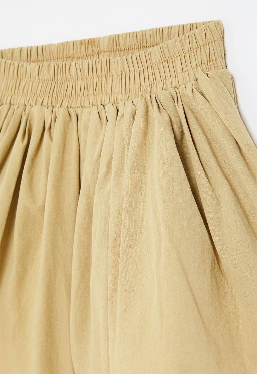 Pop Candy - Flared shorts-beige