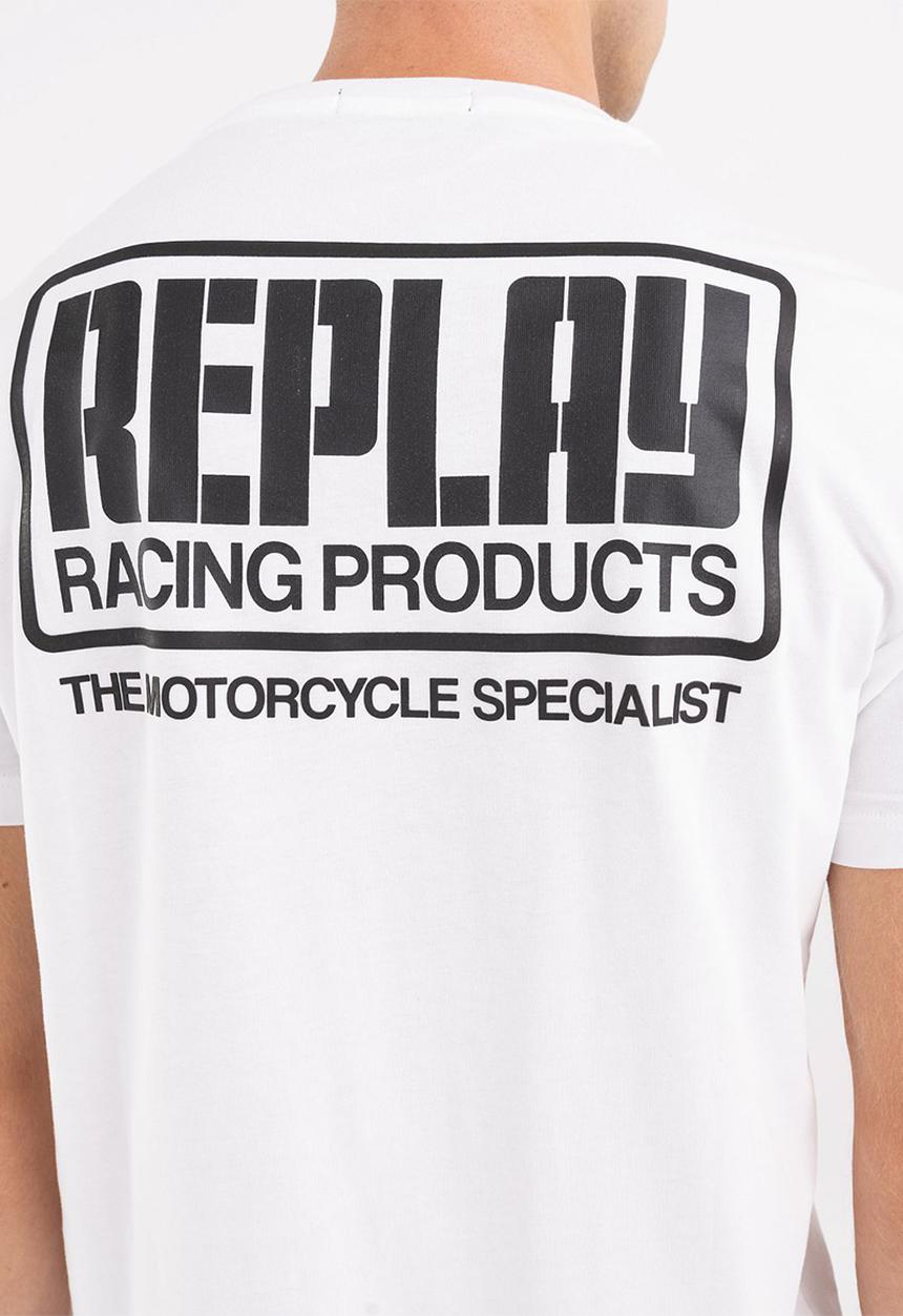Replay - T-Shirt Regular_Slim - White