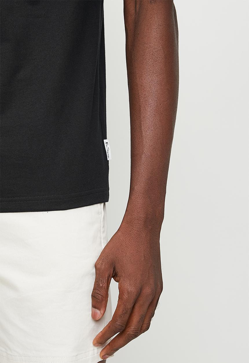Ben Sherman - Target pkt tee-shirt - black