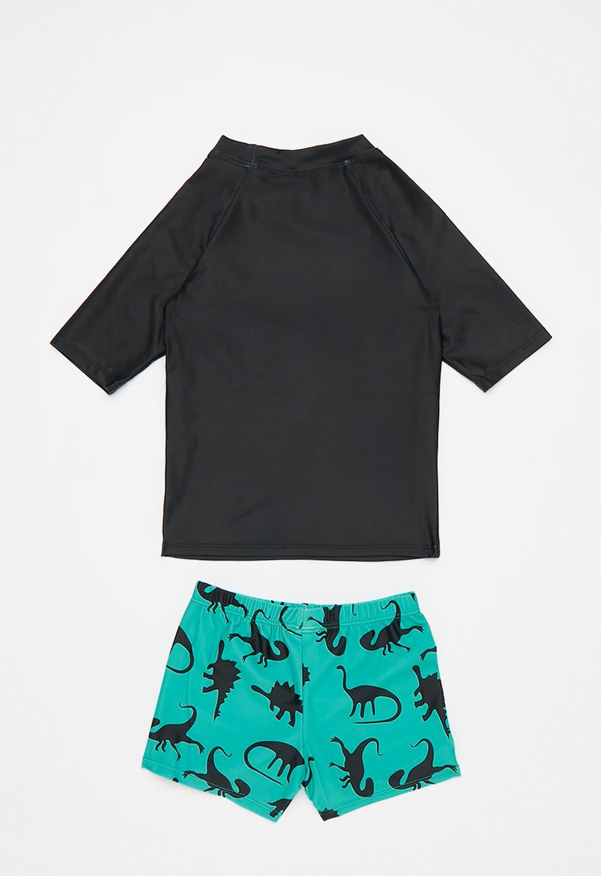 Pop Candy - 2 Piece swimset - blue & black