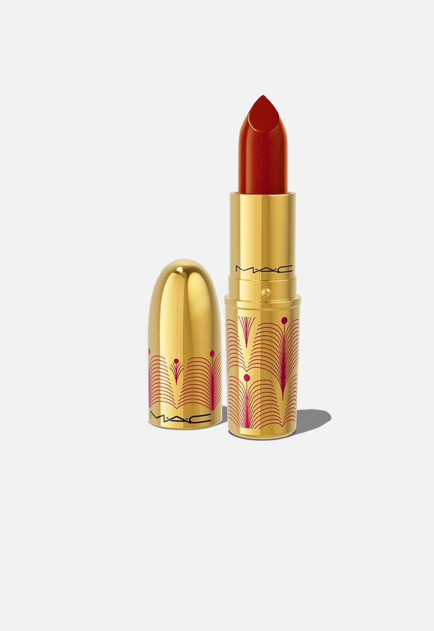 MAC - Gift of Gold Frost Lipstick - Regal Red