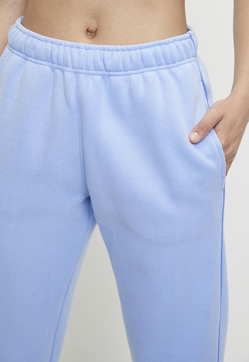 Cotton On - Plush Essential Gym Trackpant-Windsurfer/Adrift Blue