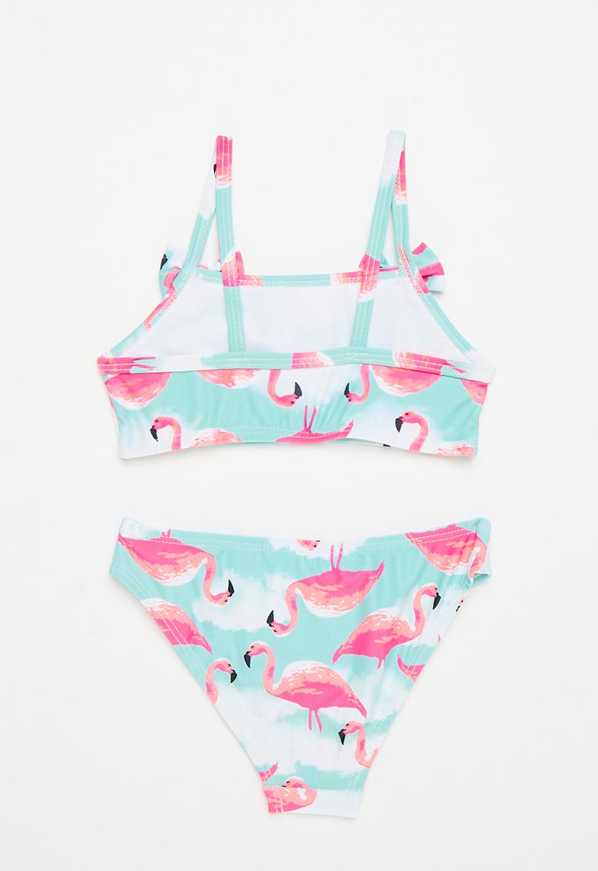 Pop Candy - Flamingo print bikini set - multi