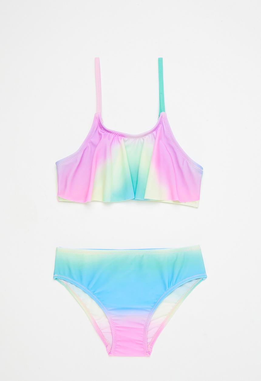 Pop Candy - 2 Piec biikini set - light blue & pink