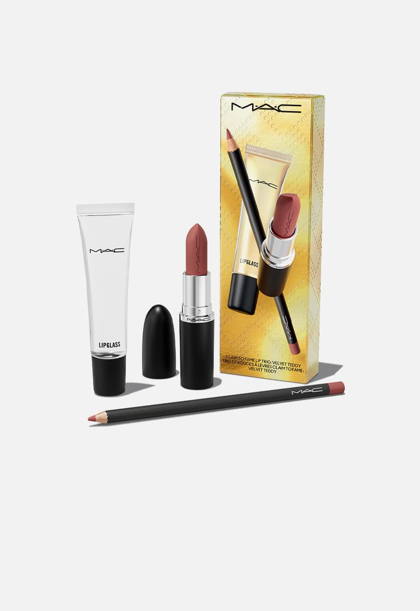 MAC - Claim To Fame Lip Trio - Velvet Teddy