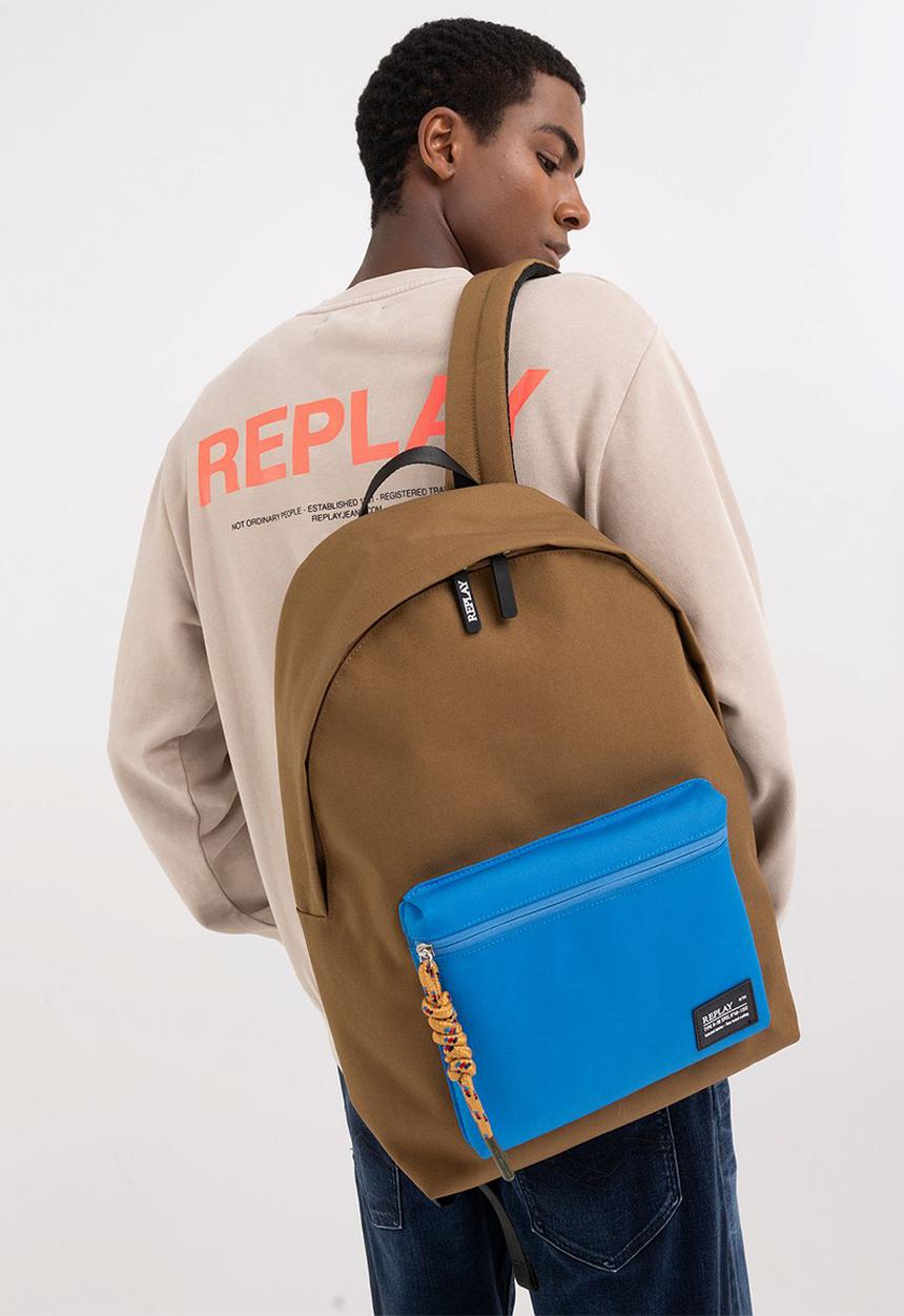 Replay - Felpa Relaxed - Light Taupe