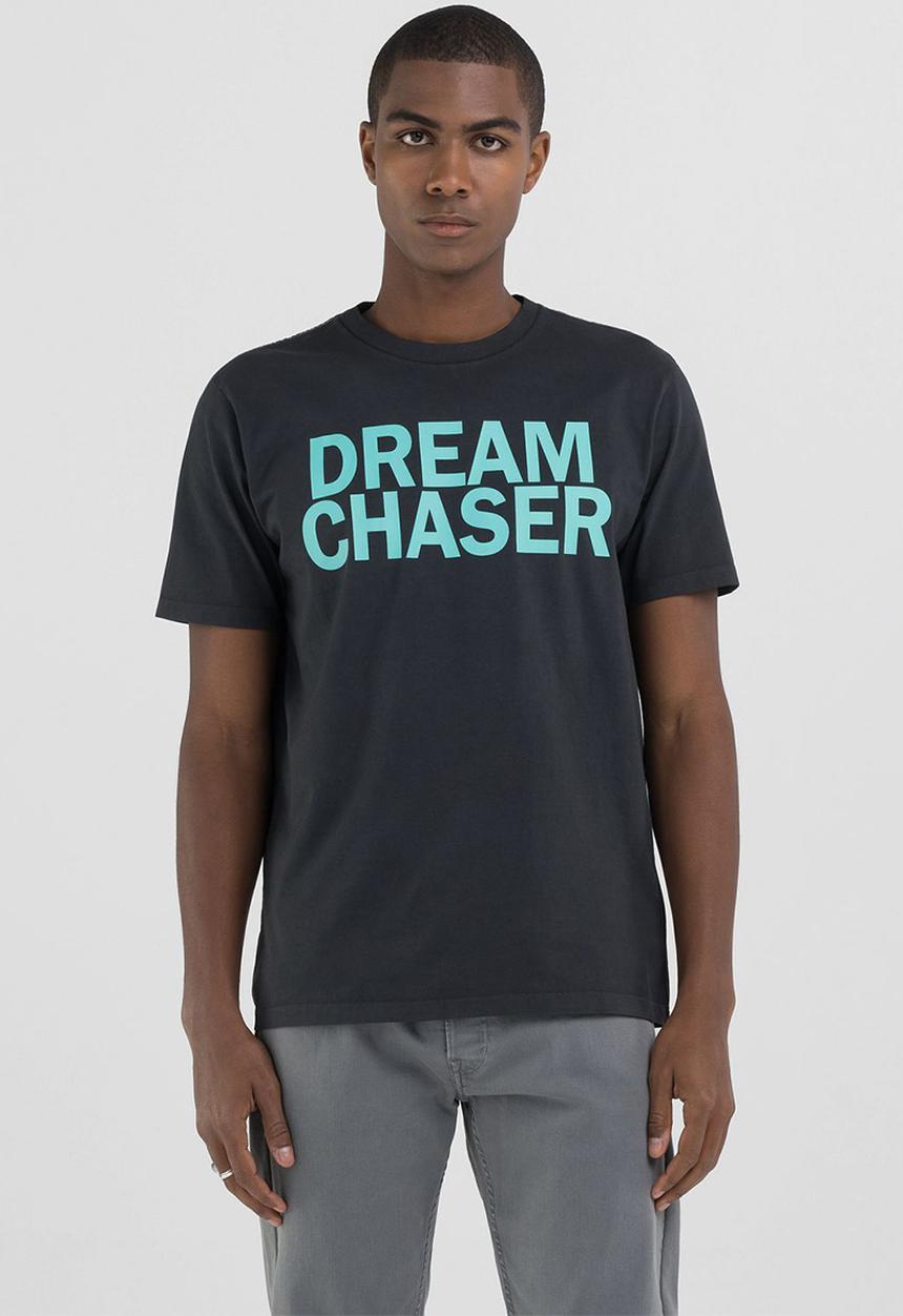 Replay - T-Shirt Regular - Nearly Black