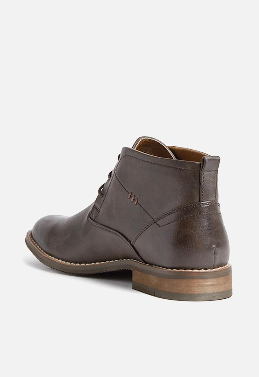Gino Paoli - Distressed Lace Up Ankle Boot