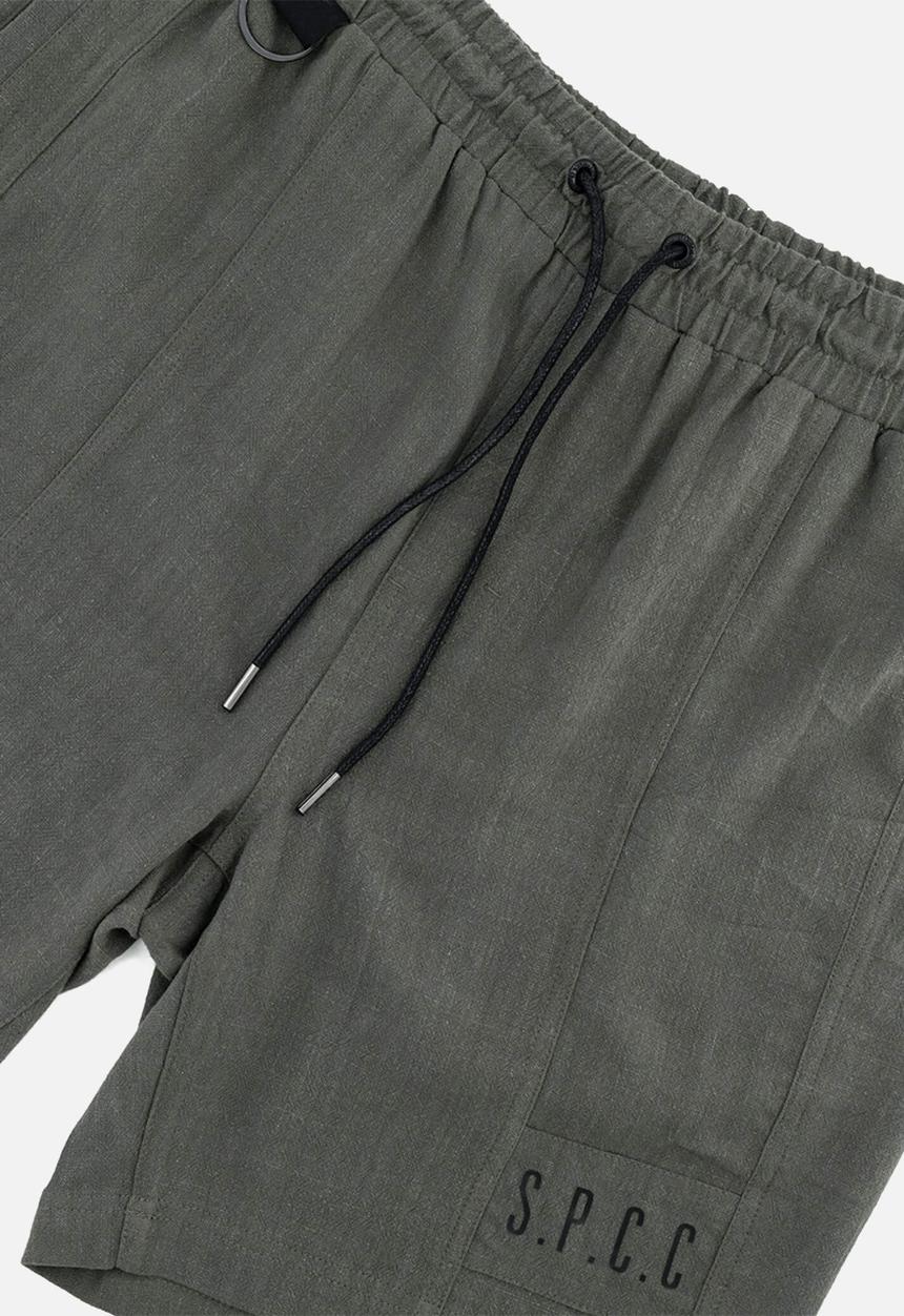S.P.C.C - Linus woven short  - dark fatigue