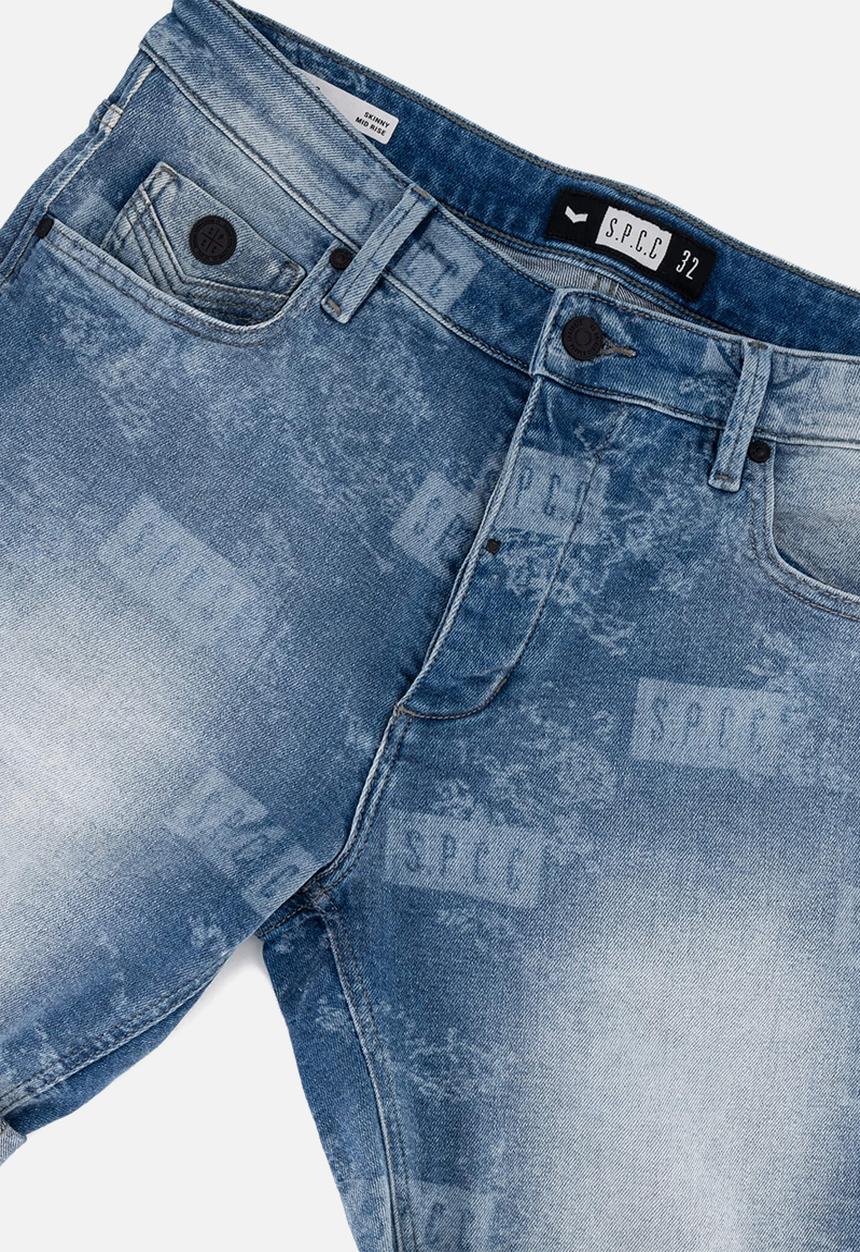 S.P.C.C - Namor denim short  - bleach