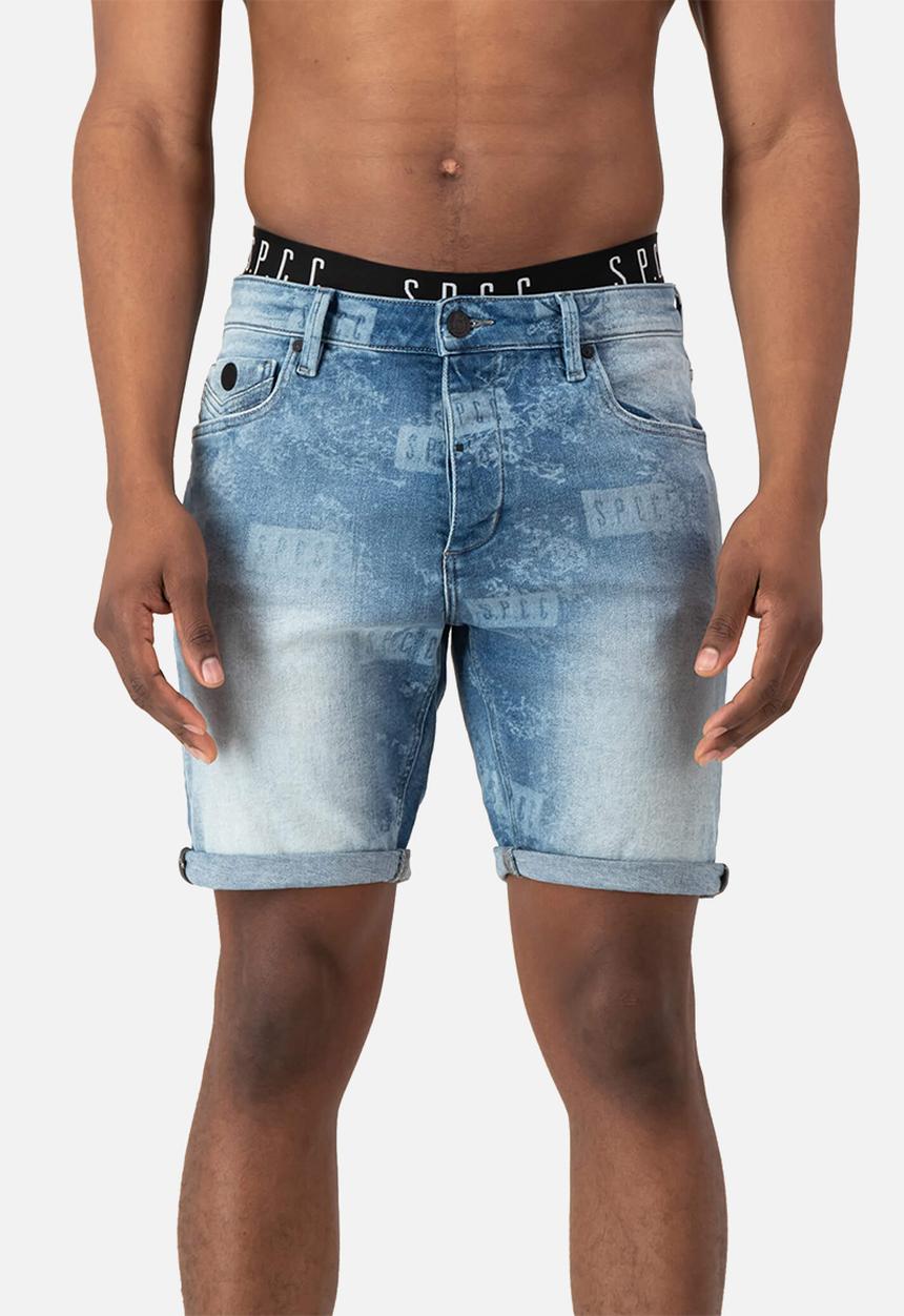 S.P.C.C - Namor denim short  - bleach