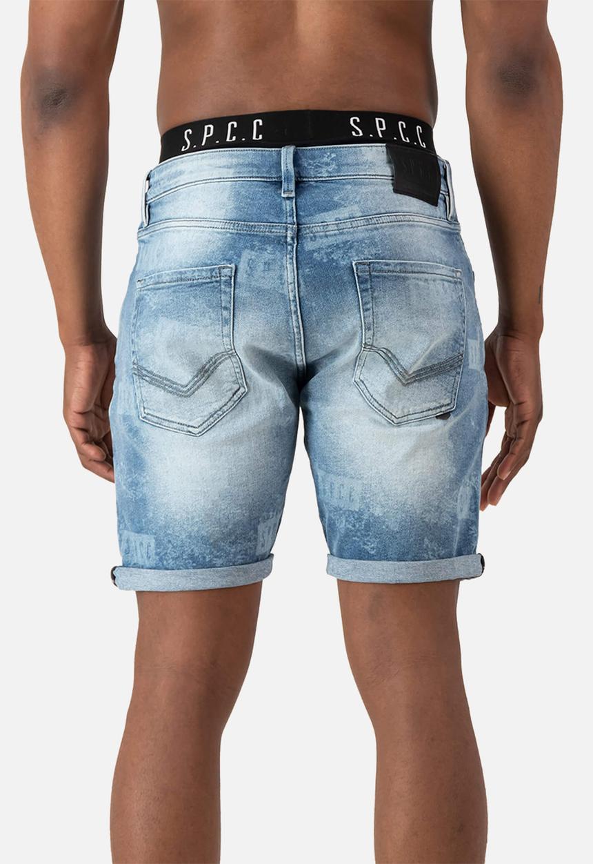 S.P.C.C - Namor denim short  - bleach