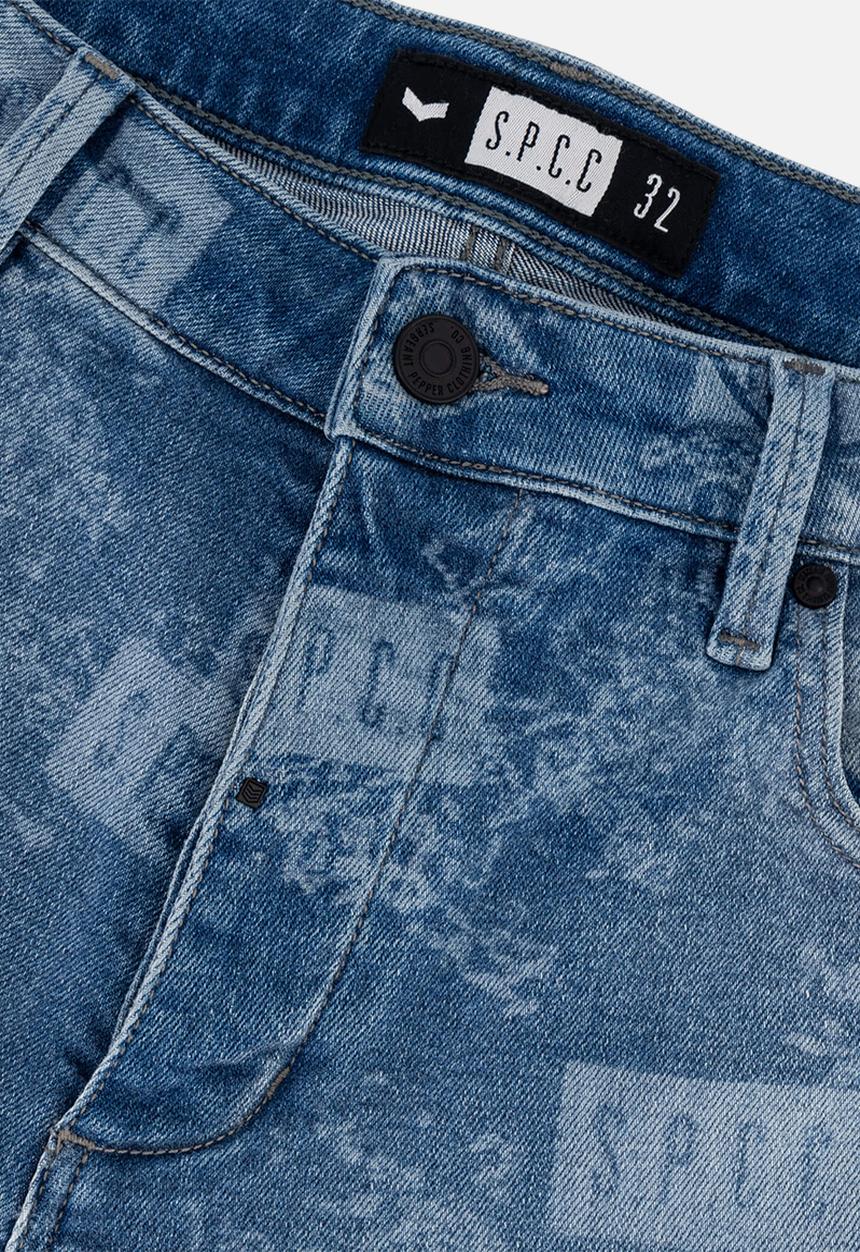 S.P.C.C - Namor denim short  - bleach
