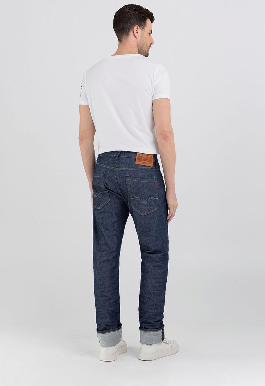 Replay - Waitom pantalone regular - dark blue