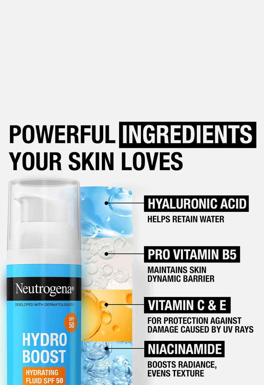 Neutrogena - Hydro Boost Hydrating Fluid SPF50