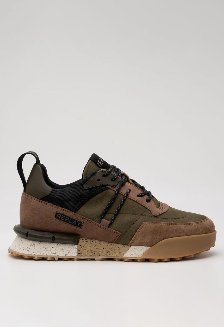 Replay - Field field jupiter x - mil green ecru