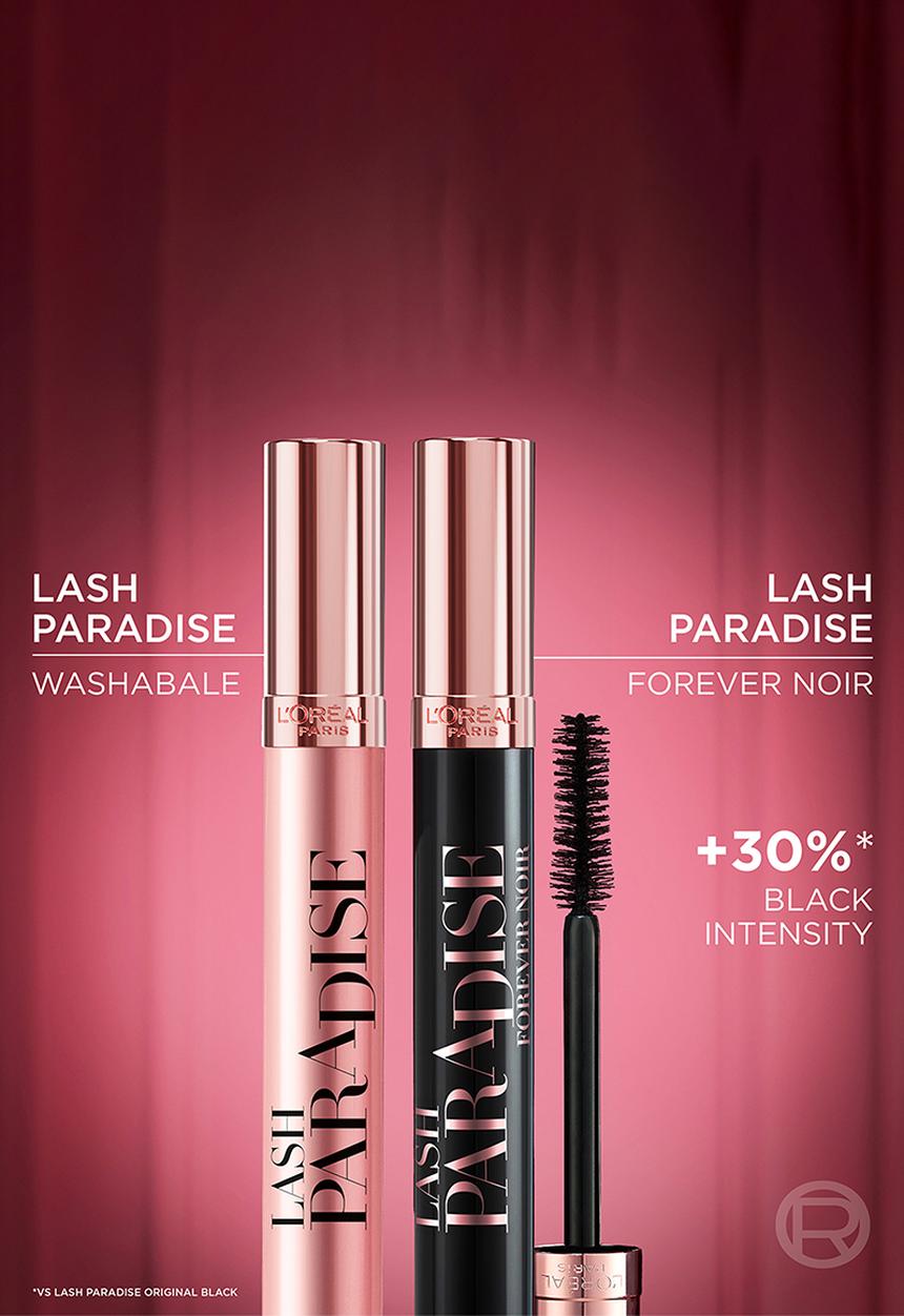 L'Oreal Paris - Paradise Mascara Forever Noir