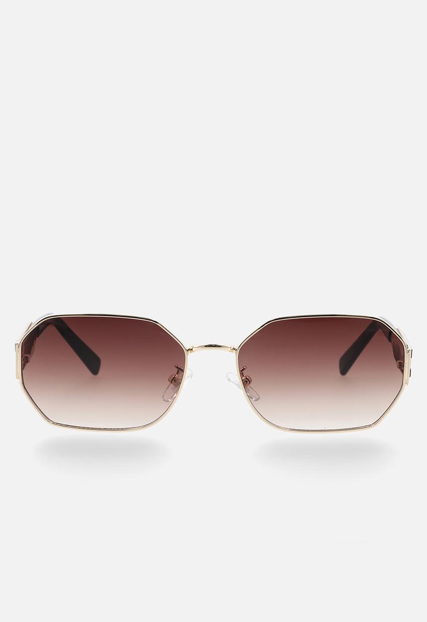Superbalist - Maisie square sunglasses - gold
