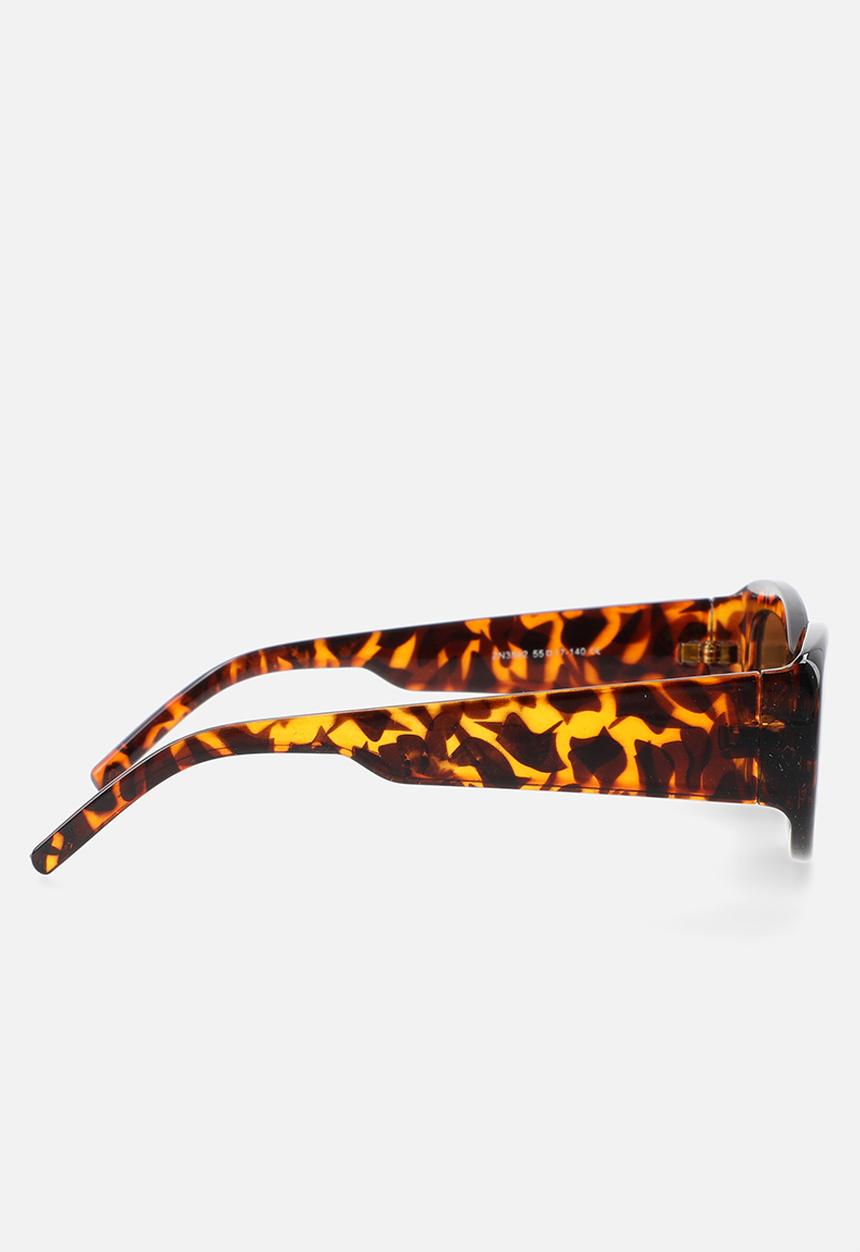 Superbalist - Sunfusion square sunglasses - brown