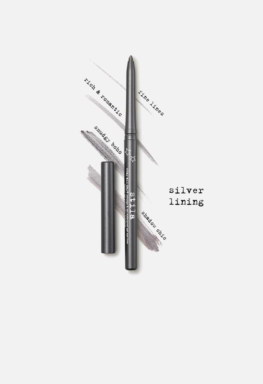 Stila - Stay All Day® Smudge & Set Waterproof Gel Eye Liner-Silver lining