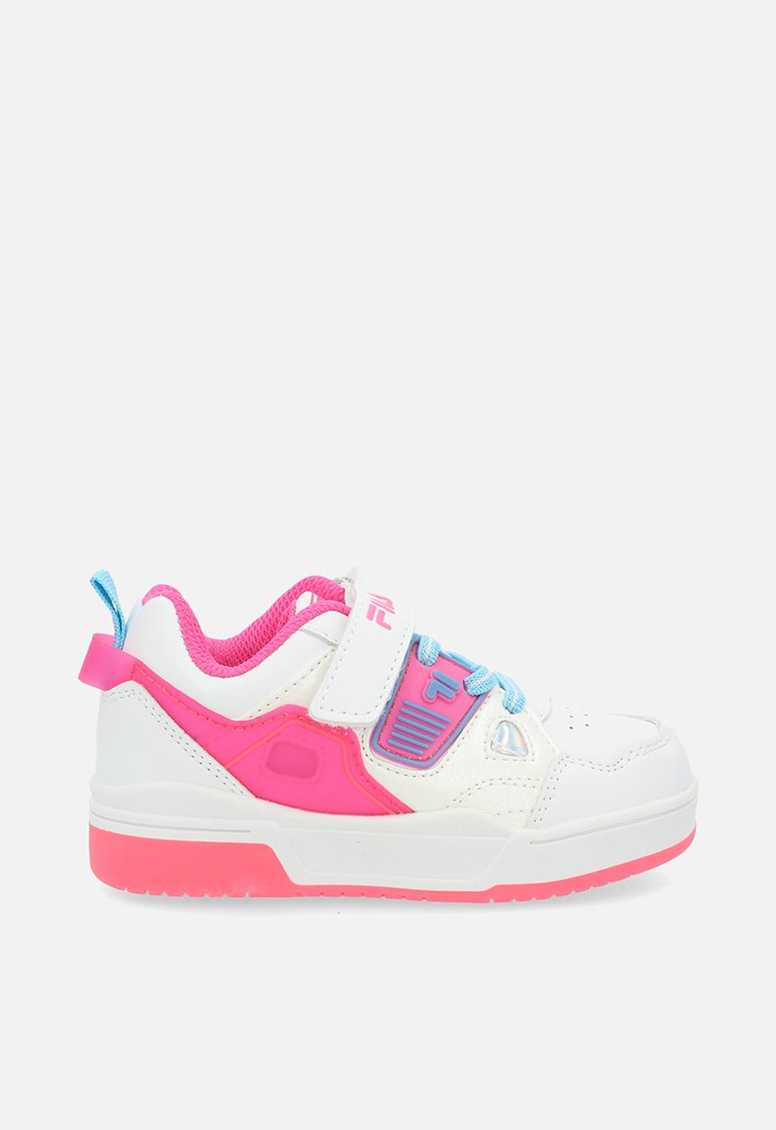 FILA - Em lights infants - white/pink glo