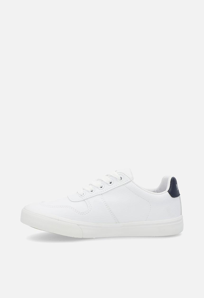 POLO - Classic leather sneaker - white