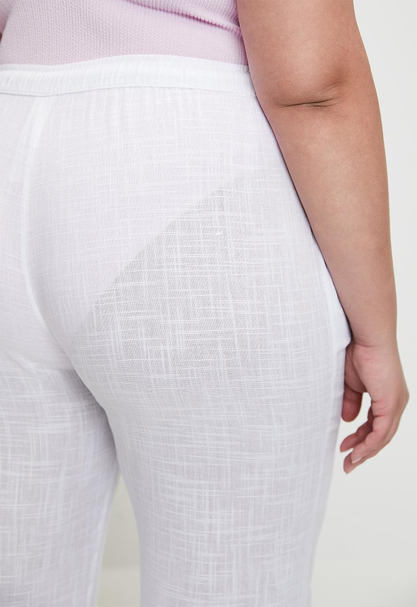Cotton On - Plus The Essential Beach Pant - White