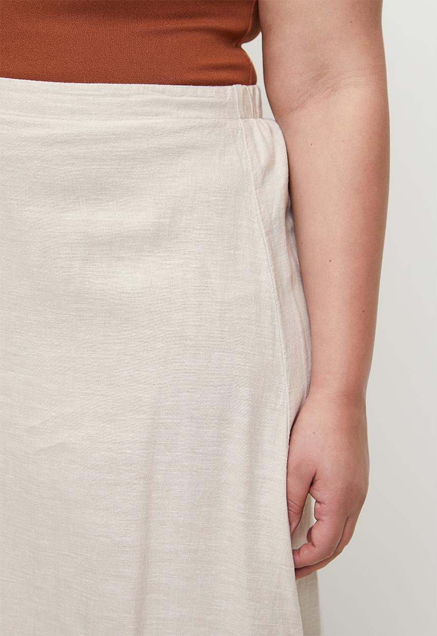 Cotton On - Plus Haven Maxi A-Line Skirt - Neutral