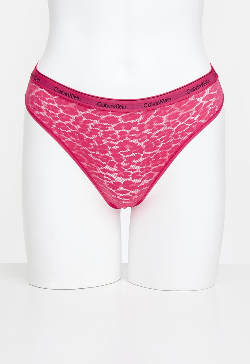 Calvin Klein - Brazilian 3pk - azalea/lychee/white