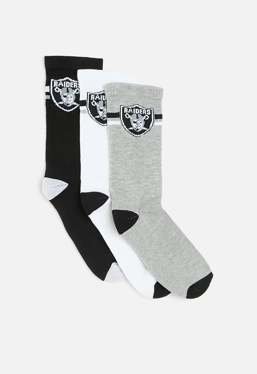 NFL - Crew sock 3 pack las vegas raiders - multi