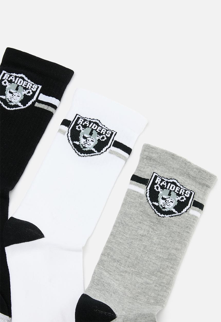 NFL - Crew sock 3 pack las vegas raiders - multi