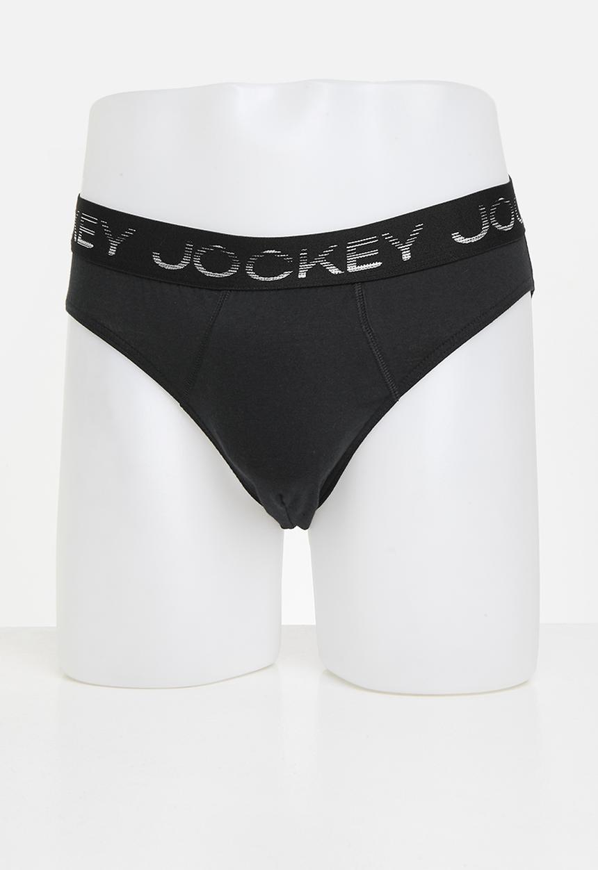 Jockey - 3 Pk graded elastic piped brief - multi 