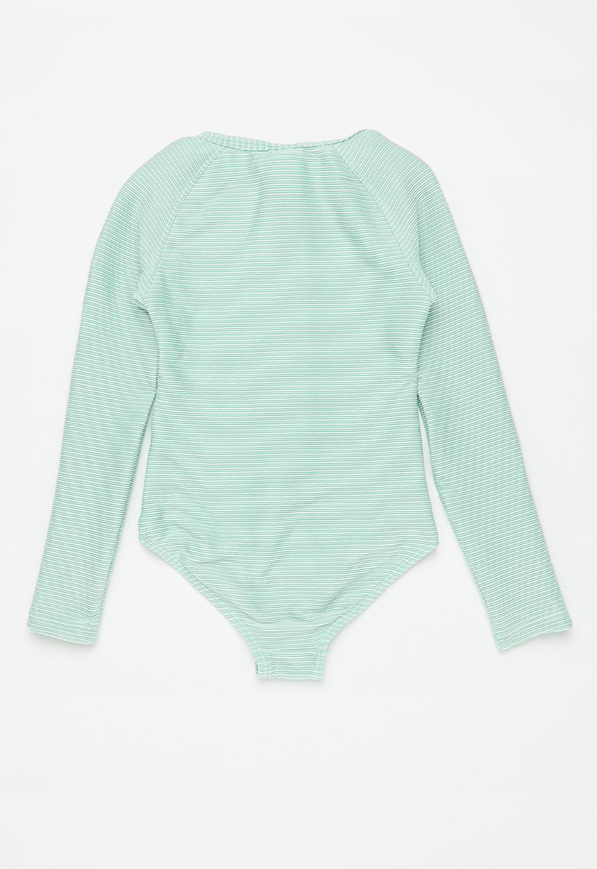 Cotton On - Lydia low one piece - barber blue/sparkle