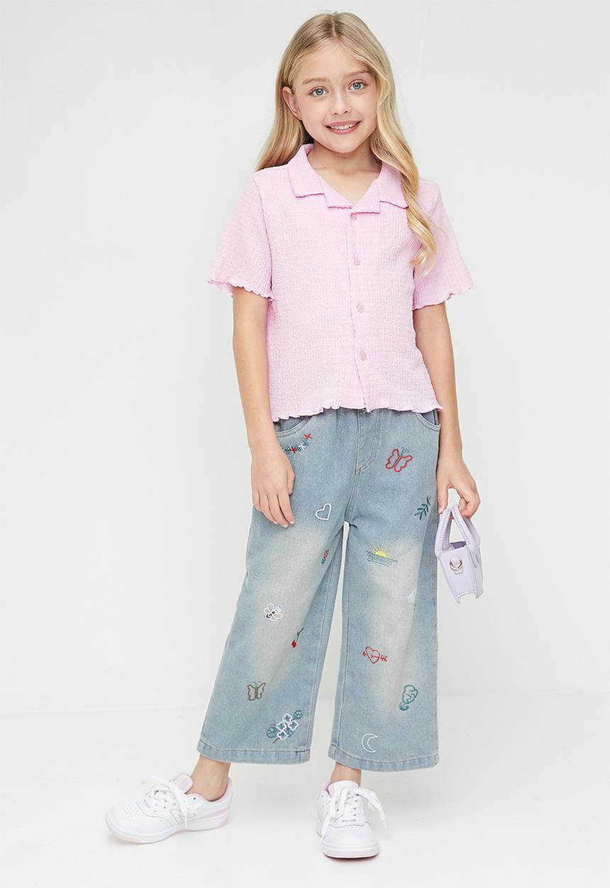 Pop Candy - Applique jeans - blue