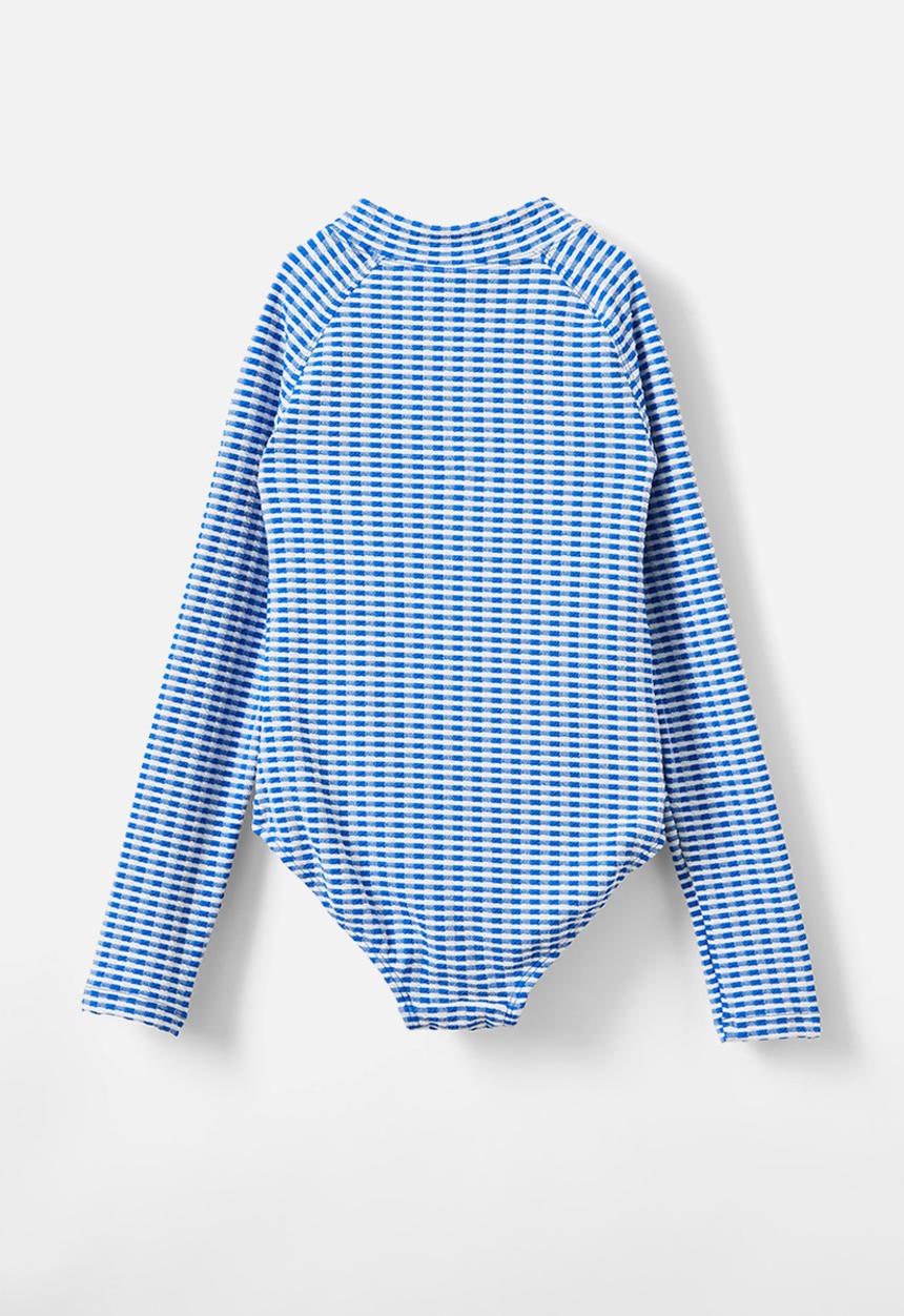 Cotton On - Lydia one piece - victoria blue/gingham