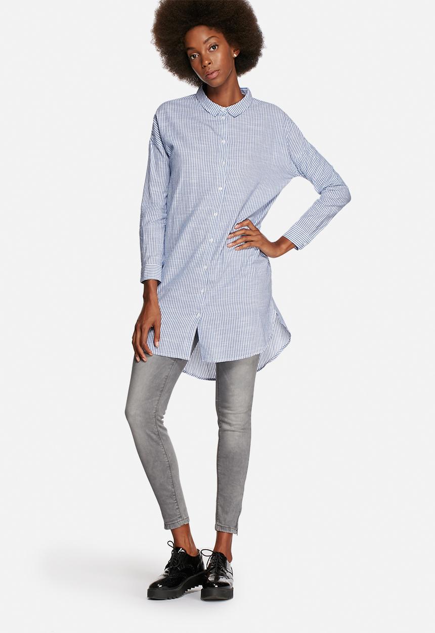 ONLY - Macro long shirt
