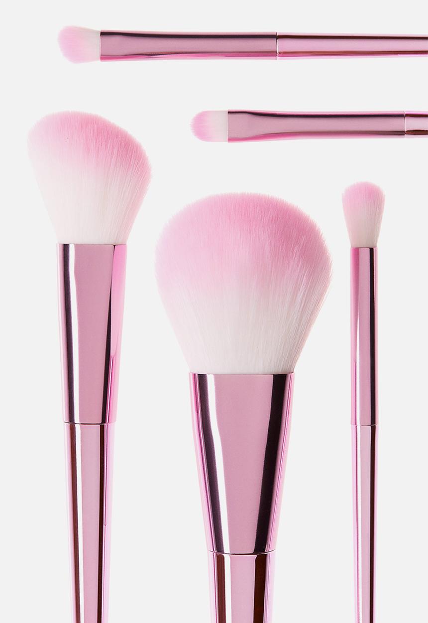 H&M - 5-Pack make-up brushes - light pink