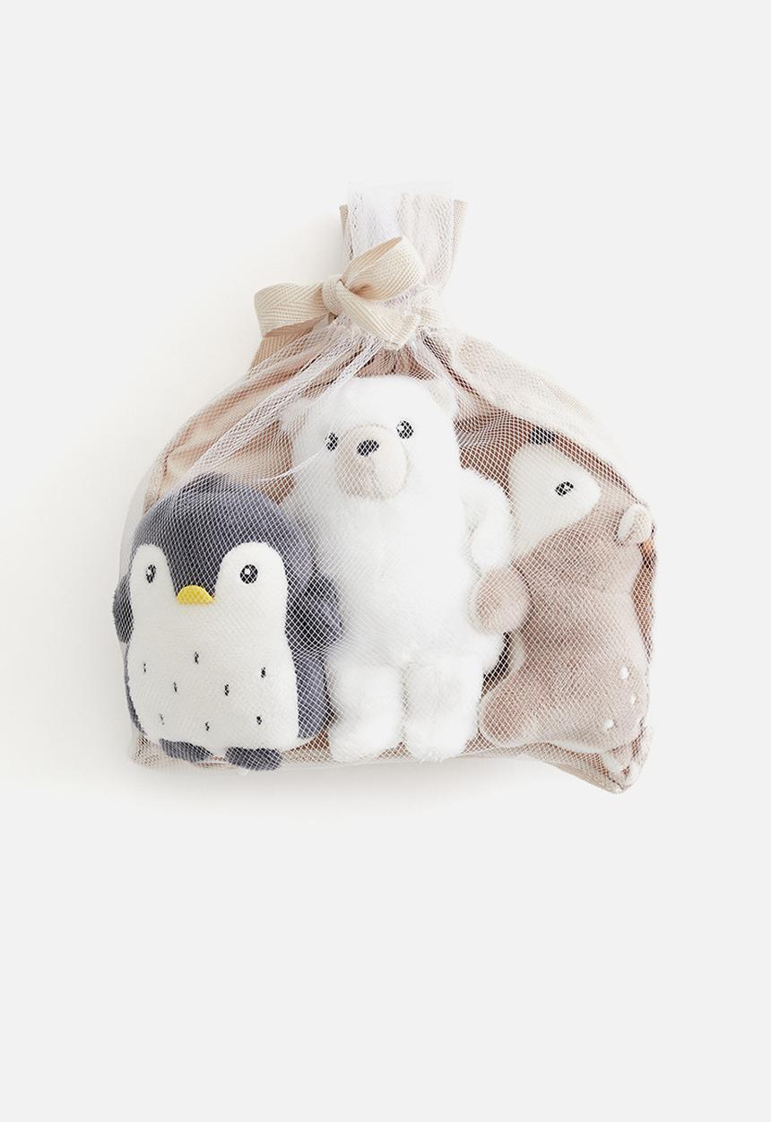 H&M - 3-Pack soft toys - white
